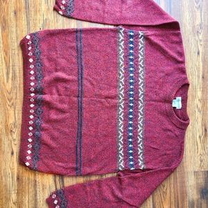 Men's Size L Cotton Blend St John's Bay Sweater